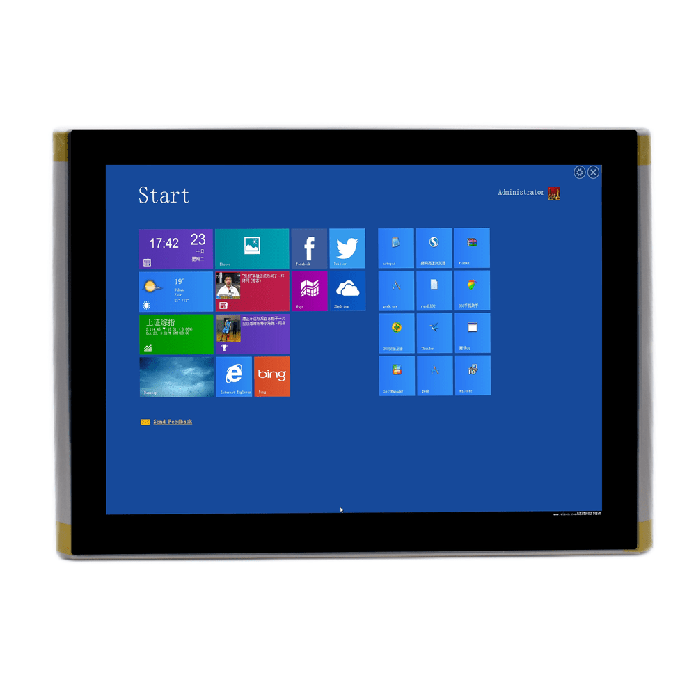 endustriyel_panel_pc_single 21.5" Endüstriyel Panel PC (Celeron J6412)